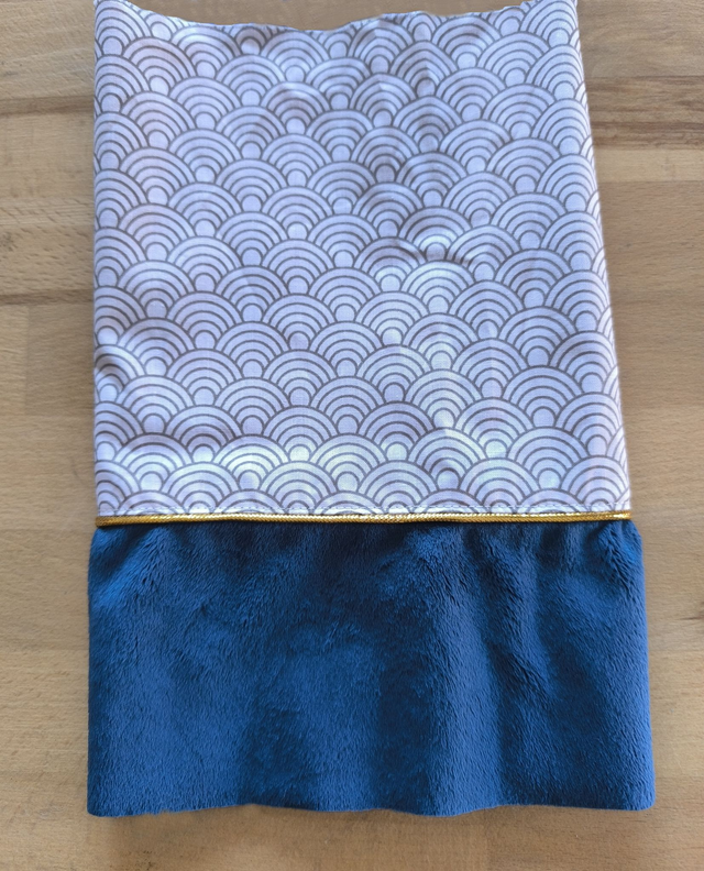 Protége carnet bleu 