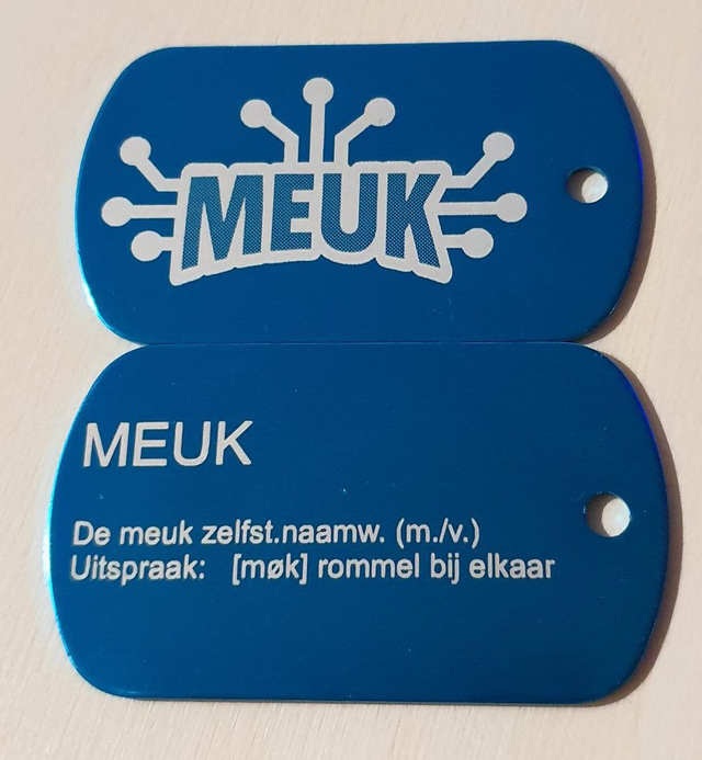 MEUK dogtag