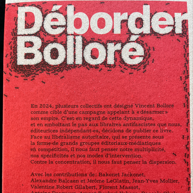 Déborder Bolloré - Collectif