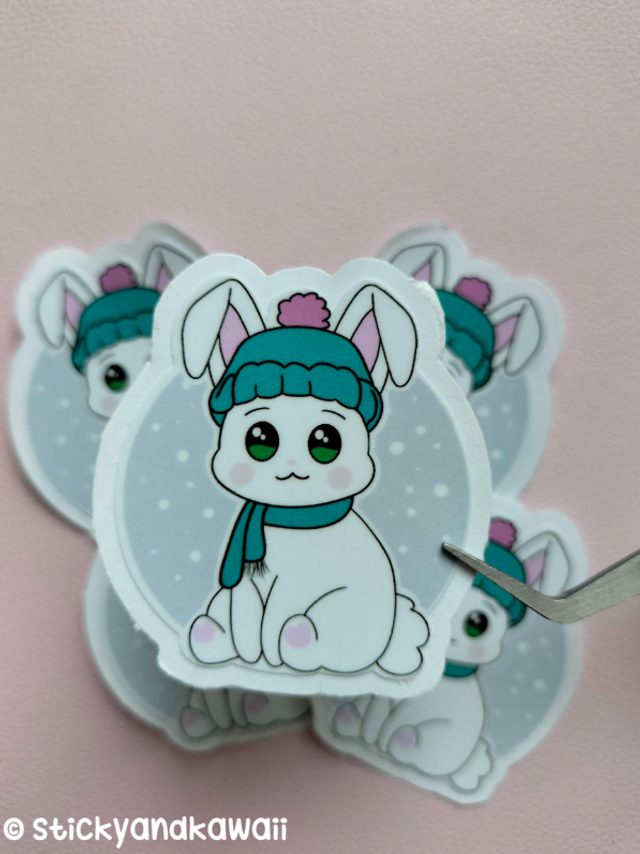 Pompon et son ciel enneigé