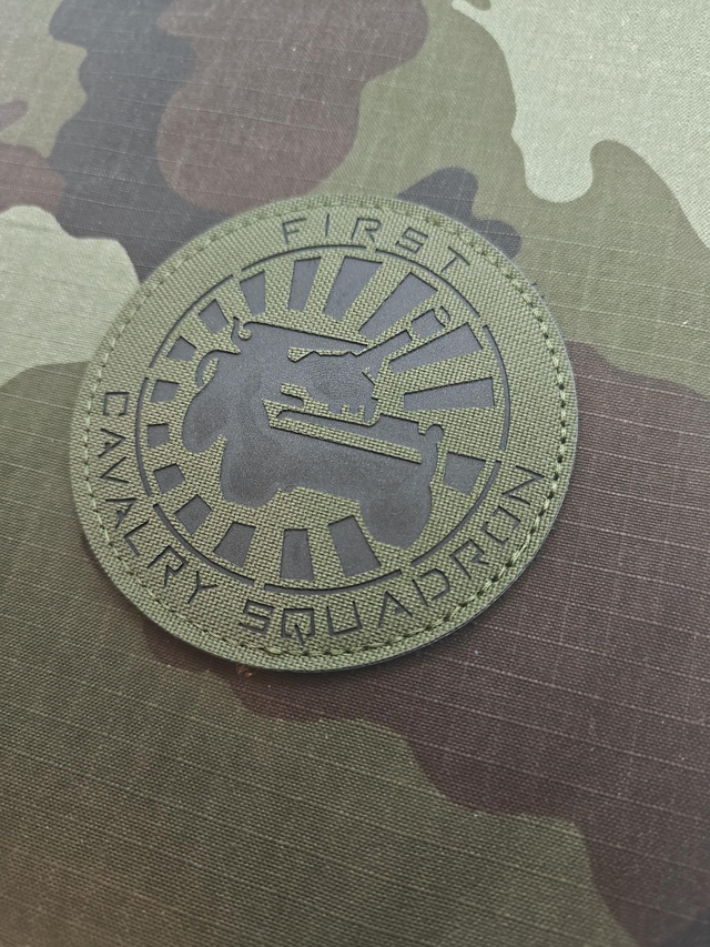 1 Cav laser cut IR patch 