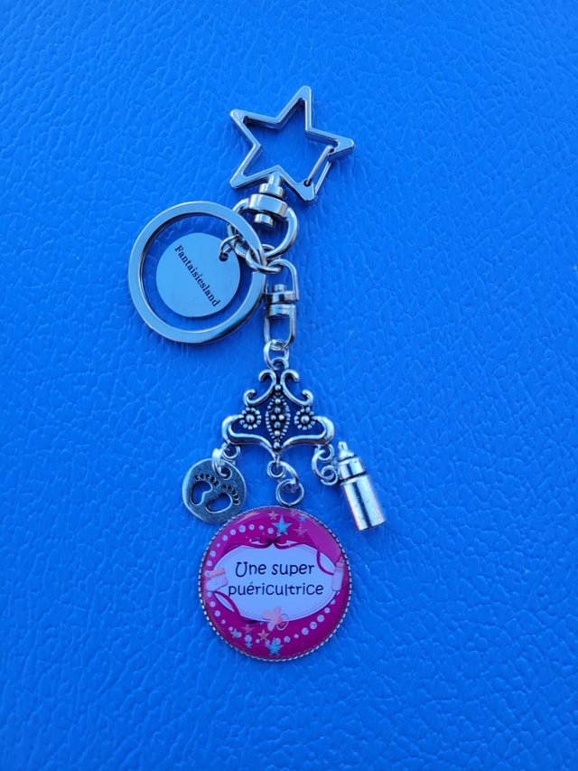 Super puéricultrice - Accroche-Clés