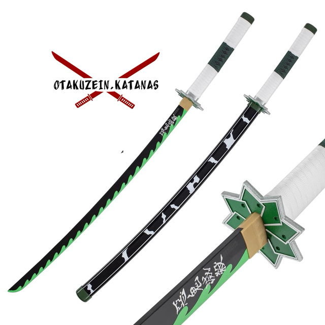 Katana S5091 de Demon Slayer empuñada por Shinazugawa Sanemi