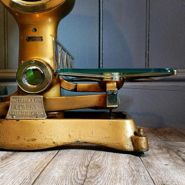 Antique Eureka Brass Scales