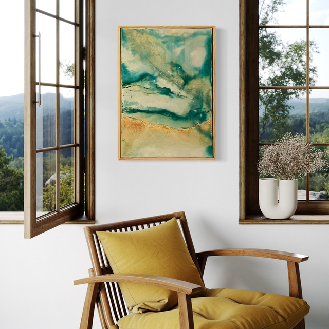 Elixir 3 - Art abstrait contemporain - Option Triptyque