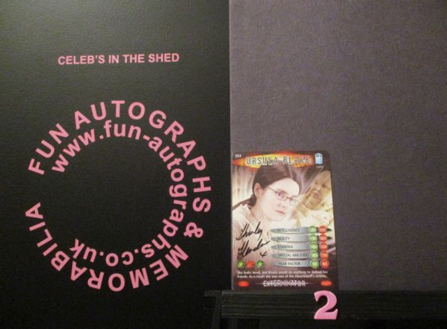 Shirley Henderson - Battle In Time Authentic Autographed Trading Card #253 (2)