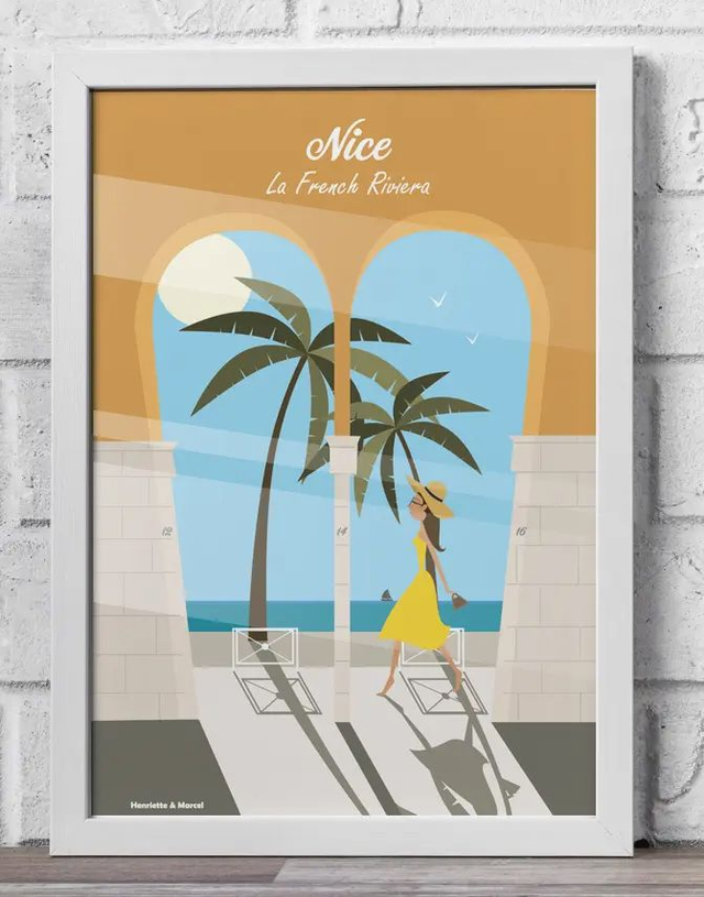 05 - Carte postale ville Nice