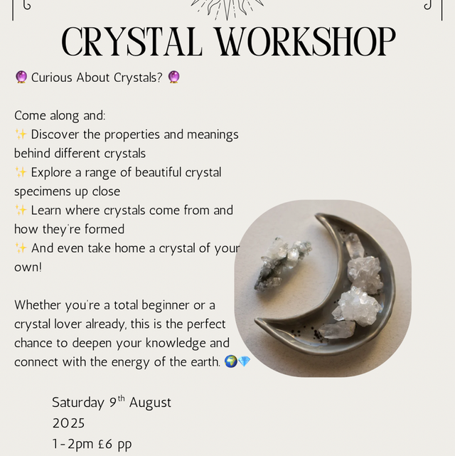 Crystal workshop 