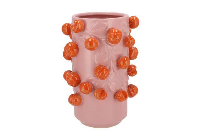 Fruit mandarin light pink cilinder 