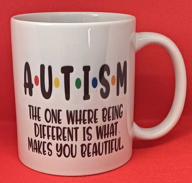 Custom Printed Autism Mug