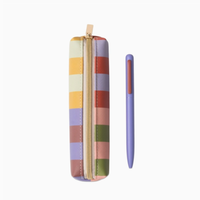 PEN &amp; POUCH bold stripe