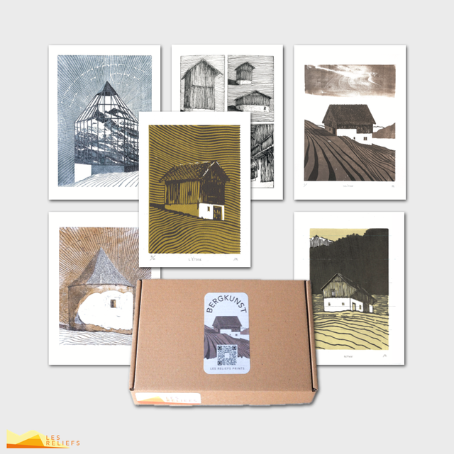 6 postcards 'Architecture'