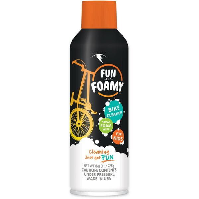 White Lightning Fun and Foamy Bike Cleaner 8oz/225g