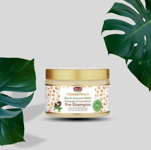 AFRICAN PRIDE MOISTURE MIRACLE – PRE SHAMPOO 12 OZ JAR