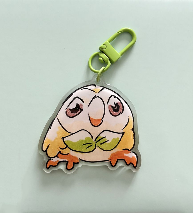 Rowlet Charm