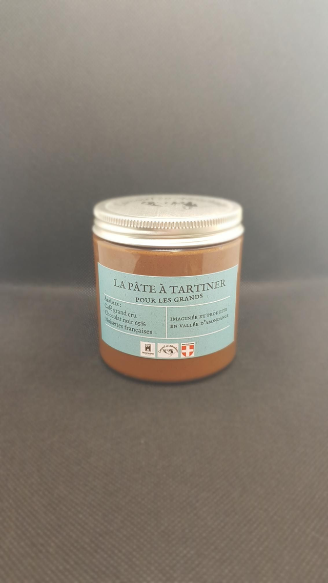 Pâte à tartiner POUR LES GRANDS au café Montagne Cafés®