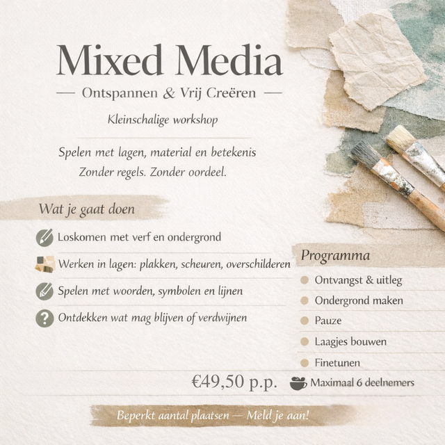 Workshop- Mixed Media