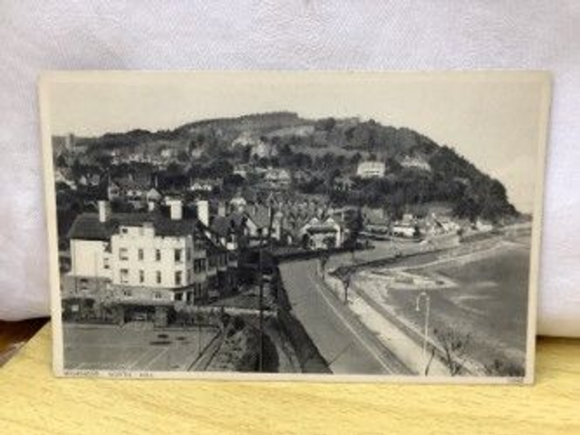 Minehead, North Hill, Somerset, vintage Photochrom Co. Ltd Postcard. Our Ref No. R499 £2.25