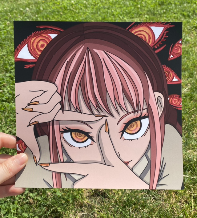 Makima Chainsaw Man 21cm*21cm