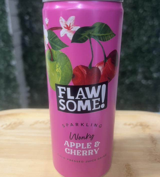 Flawsome Apple &amp; Sour Cherry sparkling juice