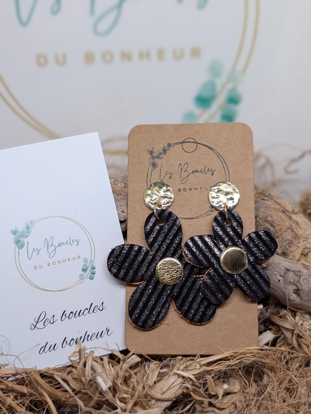 Boucles d'oreilles Asymétrique Baby Marguerite zk160