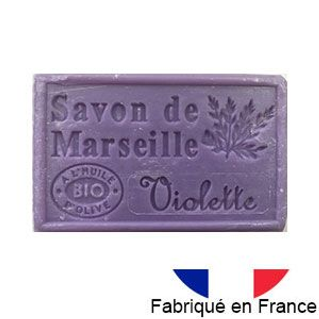 Savon de Marseille BIO Violette