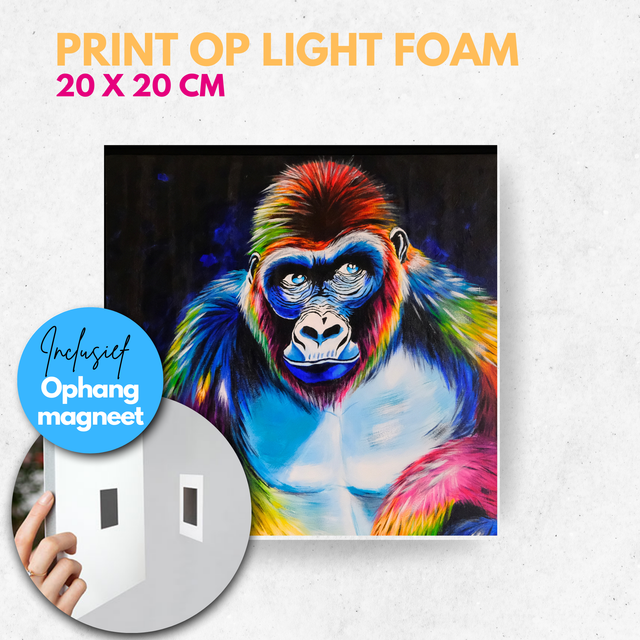 Gorilla | Light foam met magneet