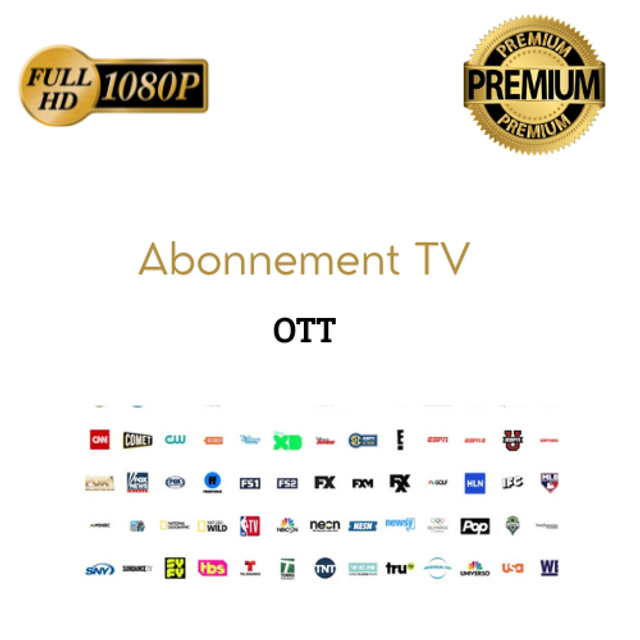 Abonnement TV - Premium - FullHD