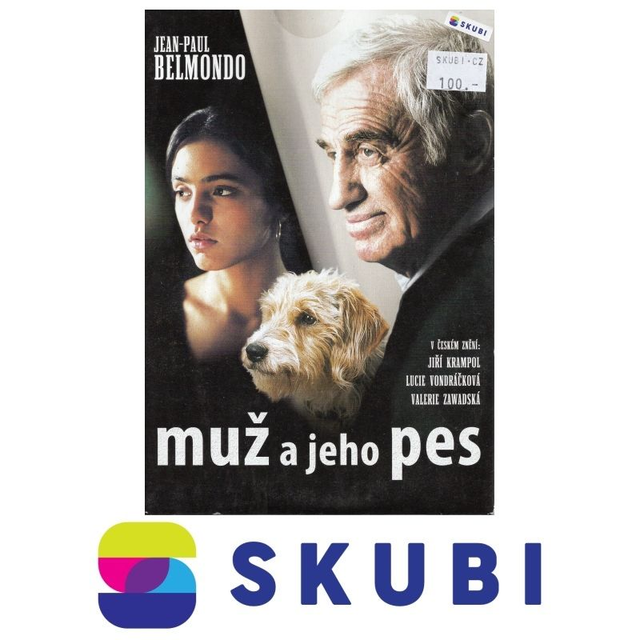 DVD Muž a jeho pes / Un homme et son chien - česky, francouzsky