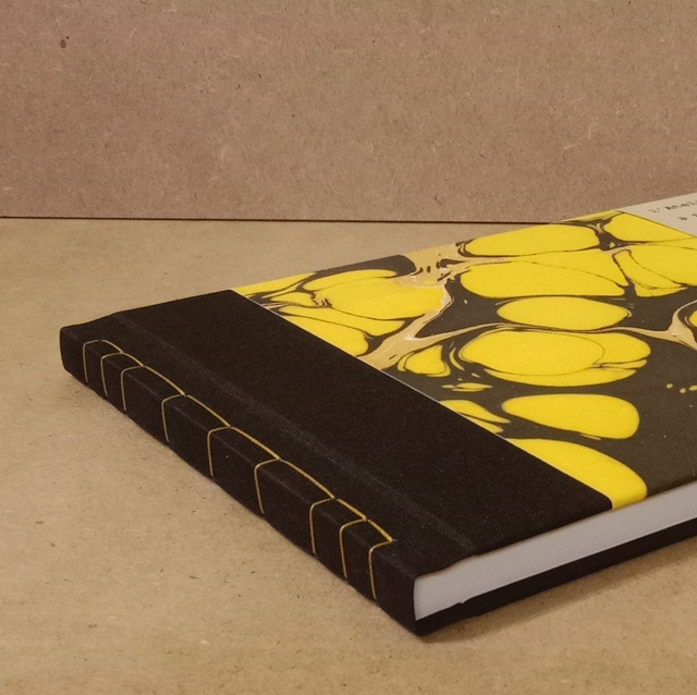 Carnet à dessin Noir/Marbré