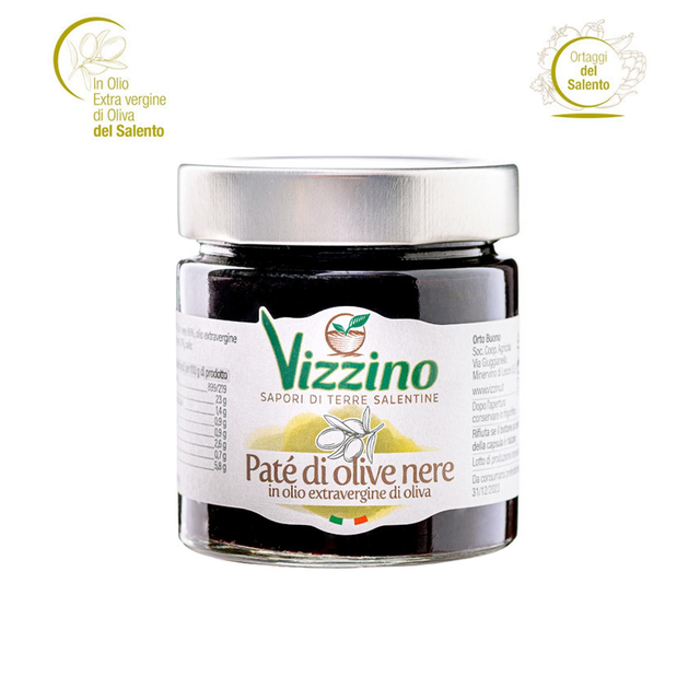 Vizzino - Paté d'olives noires