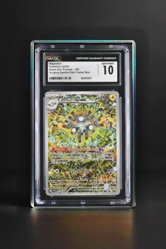 MAGNETON , SURGING SPARK'S ETB PROMO 2024 [CGC 10]