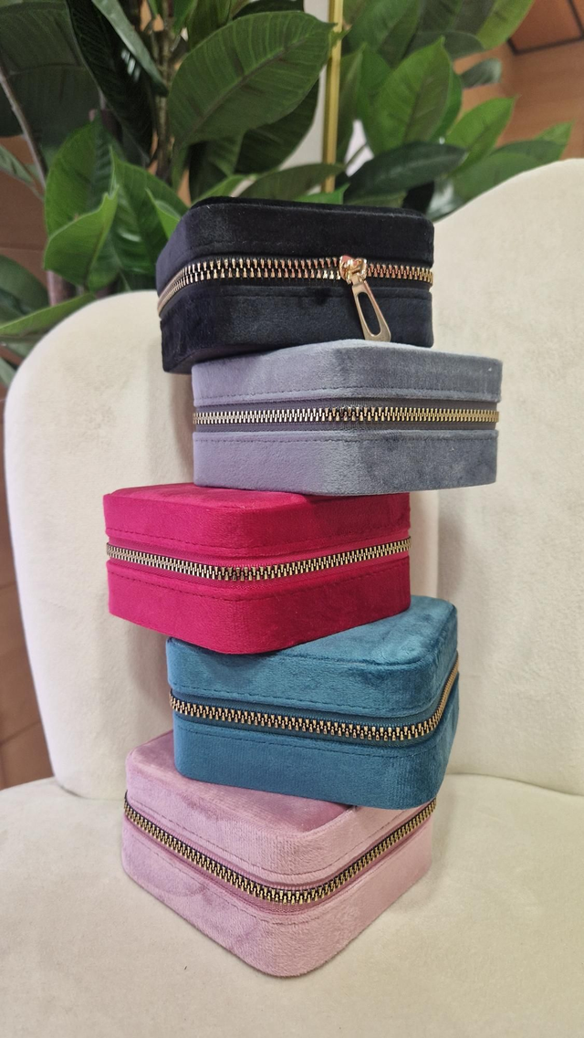 Boite à bijoux velours