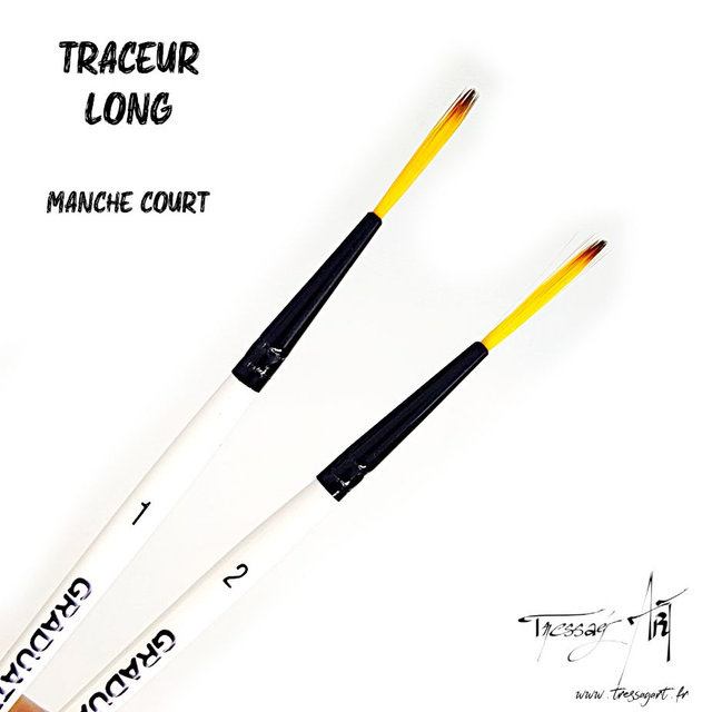 DALER ROWNEY - PINCEAU COURT UNITE - TRACEUR LONG - CA067