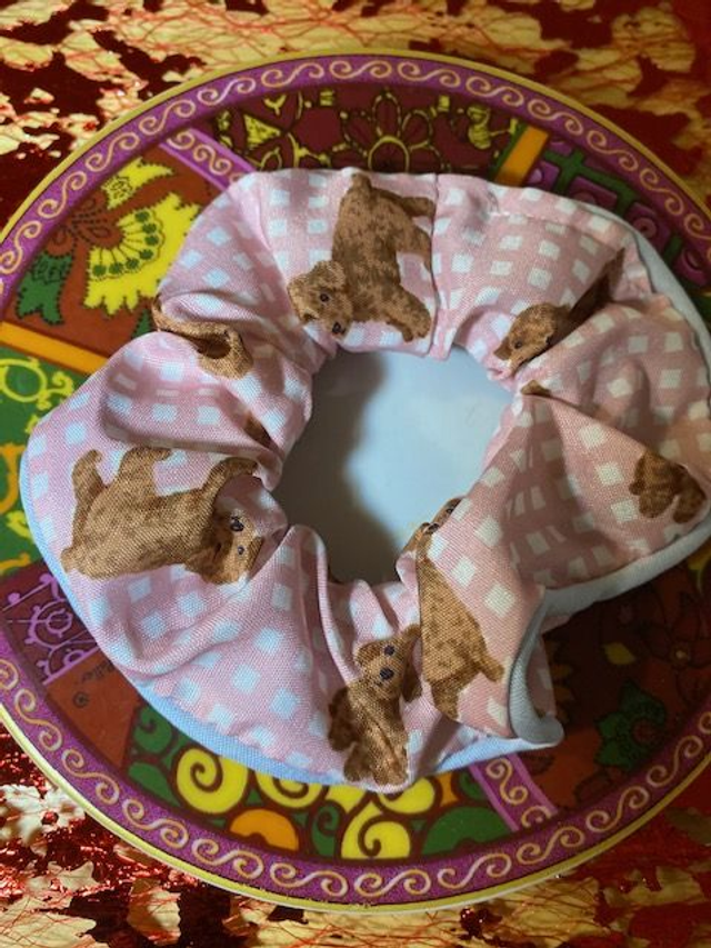 Chouchou rose de notre collection Pet Friendly