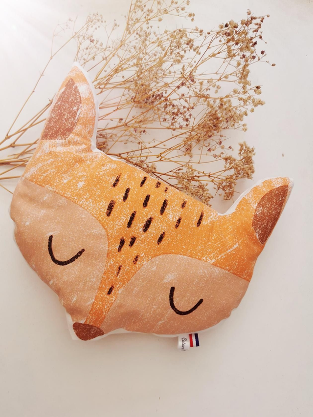 Coussin Renard