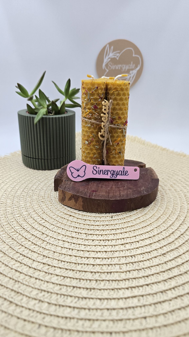 Vela de miel - Pack de 3