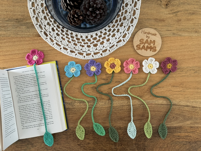 Flower Bookmark 