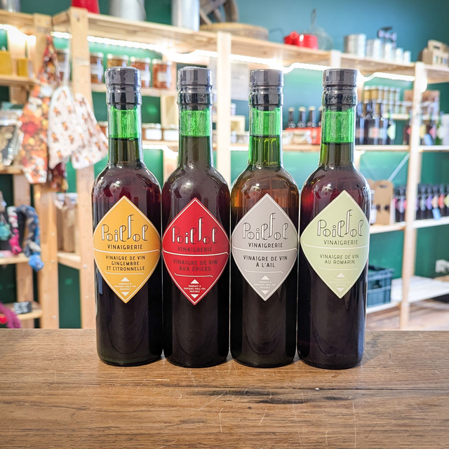 Vinaigre rouge aromatisé - Poilfol
