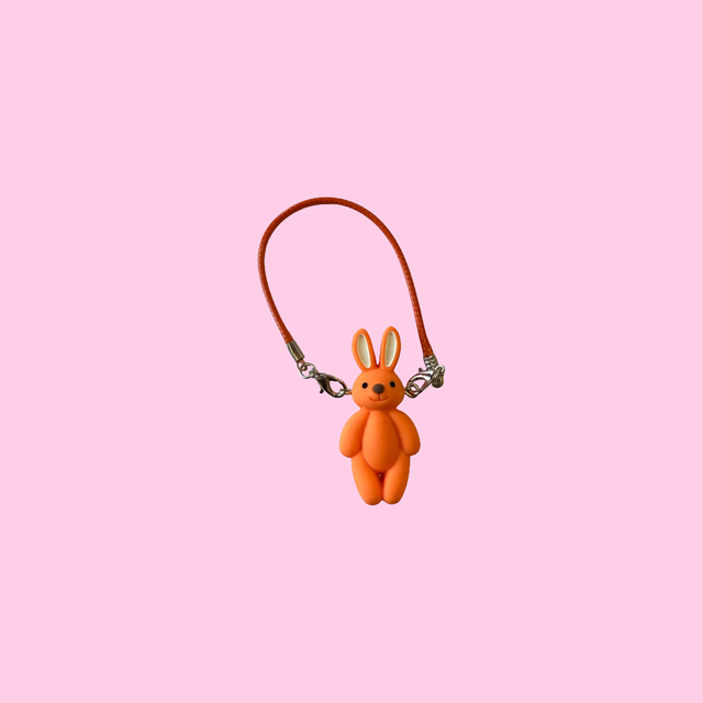 17cm Doll Accessories (Orange Rabbit)