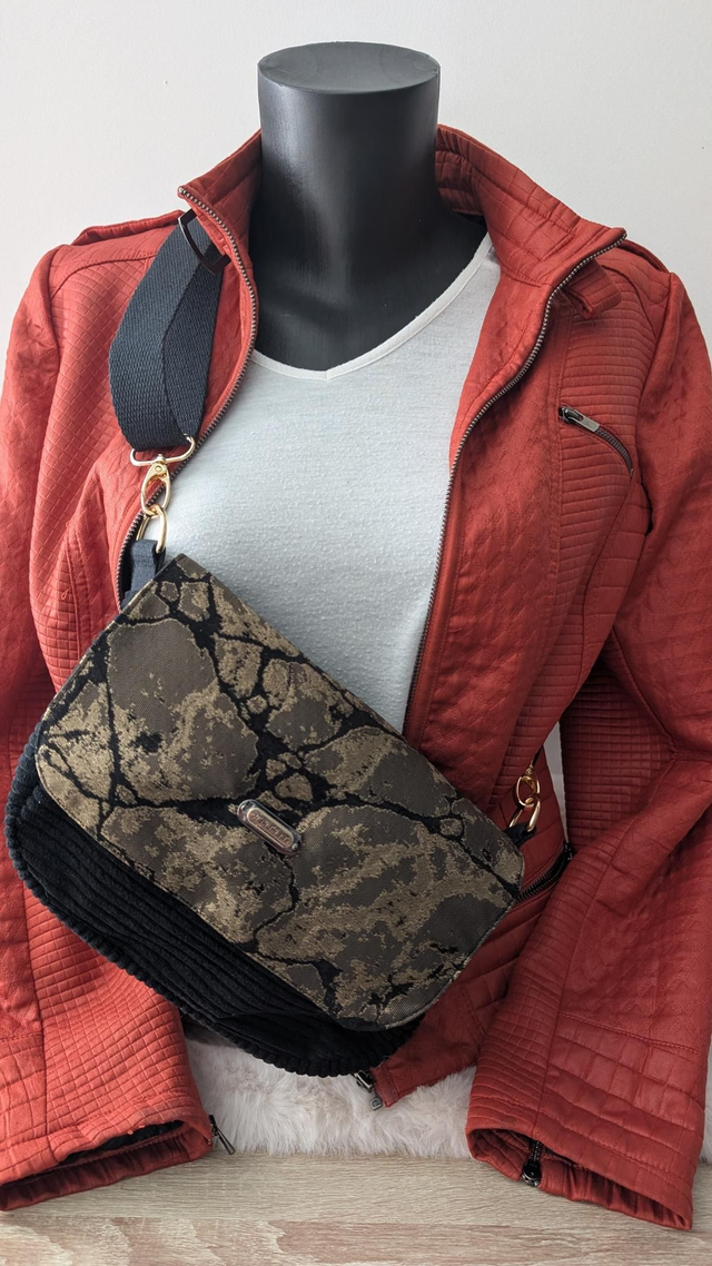 Sac à main &quot;éclat marbré&quot;