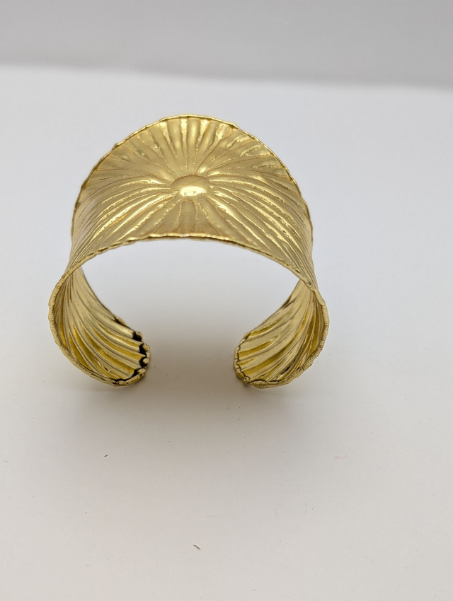 Chunky Bracelet I Adjustable Bracelet I Cuff Bracelet I Gold Bracelet I Gehna By Anjaneya