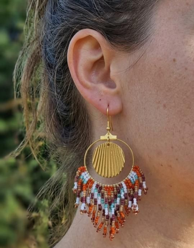 Boucles d'oreilles "Équinoxe"