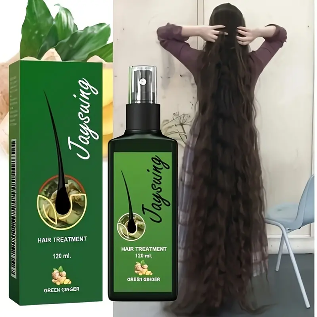 Hair Oil, 3pcs JAYSUING Ginger Hair Oil
