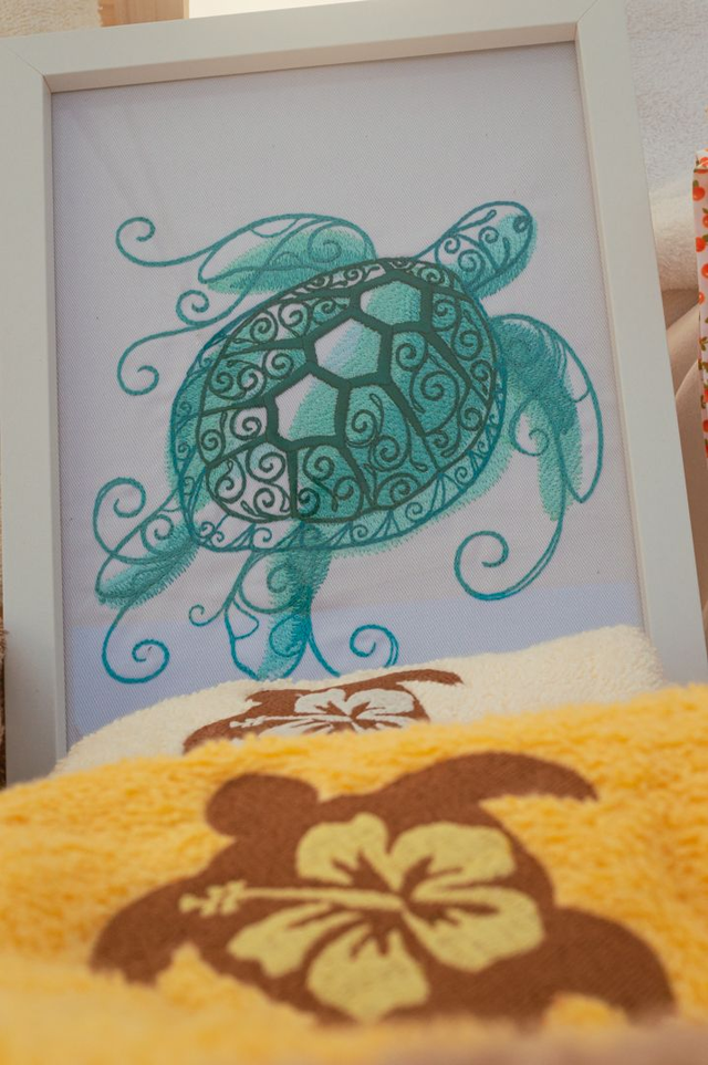 Tableau moyen tortue de mer 