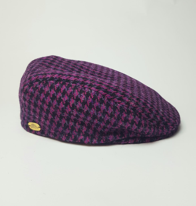 Pied-de-poule Violet, Harris Tweed