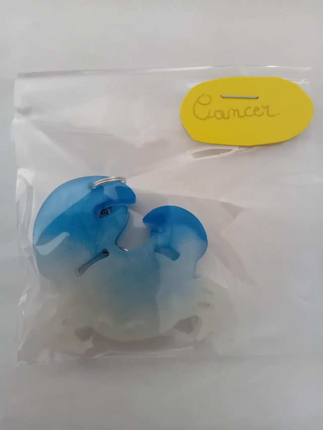 Porte clé signe astrologique cancer