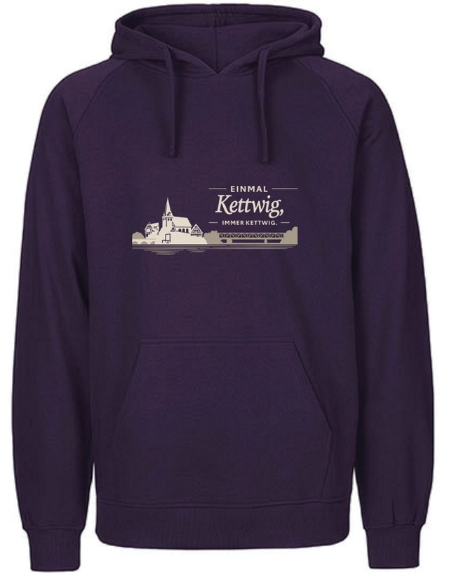 Hoodie - Einmal Kettwig, immer Kettwig *Purple