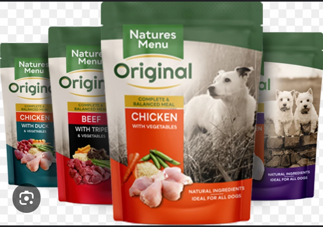 Nature's menu pouches individual 