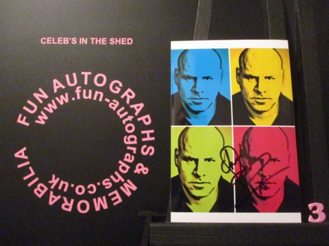 Chris Fosh Authentic Autographed 6x4 Pop Art Limited Edition (3)